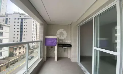 Apartamento com 3 dormitórios à venda, 133 m² por R$ 1.730.000,00 - Aparecida - Santos/SP