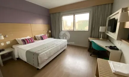 Studio à venda, 25 m² por R$ 410.000,00 - Pompéia - Santos/SP