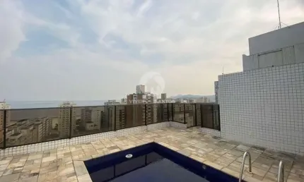 Cobertura com 3 dormitórios à venda, 245 m² por R$ 2.650.000,00 - Gonzaga - Santos/SP