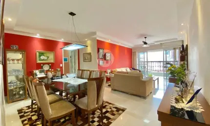 Apartamento de frente e com sacada à venda no campo grande