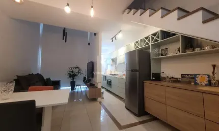 Apartamento duplex com 2 dormitórios à venda, 83 m² por r$ 790.000,00 - gonzaga - santos/sp