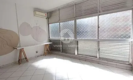 Kitnet com 1 dormitório à venda, 37 m² - boqueirão - santos/sp