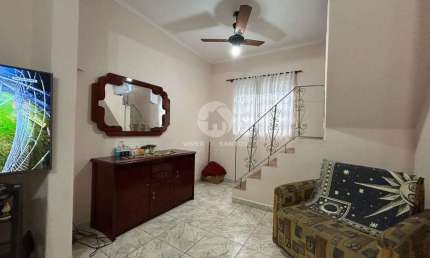 Casa com 2 dormitórios à venda, 117 m² por R$ 555.000,00 - Macuco - Santos/SP