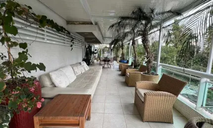 Apartamento Garden, 330 m² - venda por R$ 3.190.000,00 ou aluguel por R$ 25.200,00/mês - Aparecida - Santos/SP
