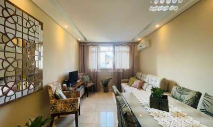 Apartamento com 2 dormitórios à venda, 73 m² por R$ 390.000,00 - Encruzilhada - Santos/SP