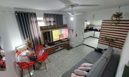 Casa com 2 quartos à venda no Macuco, Santos 