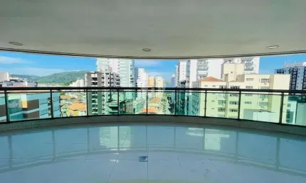 Apartamento com 4 dormitórios à venda, 487 m² por r$ 8.500.000,00 - ponta da praia - santos/sp
