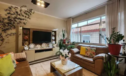 Apartamento à venda, 100 m² por R$ 585.000,00 - Campo Grande - Santos/SP