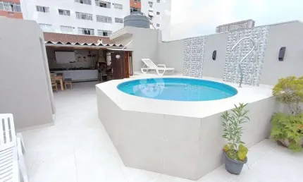 Sobrado com 3 suítes à venda, 230 m² por R$ 1.450.000,00 - Boqueirão - Santos/SP