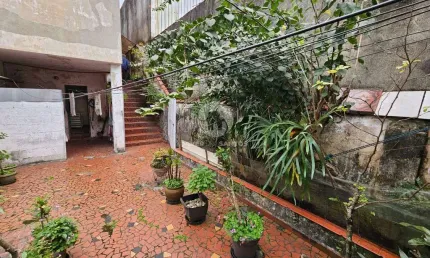 Terreno com Sobrado à venda, 188 m² por R$ 579.000,00 - Vila Matias - Santos/SP