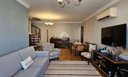Cobertura à venda, 3 quartos, 2 suítes, 3 vagas, Ponta da Praia - Santos/SP