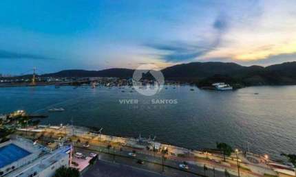 Apartamento à venda, 3 quartos, 3 suítes, 3 vagas, Ponta da Praia - Santos/SP