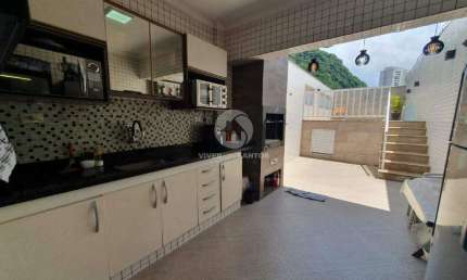 Casa à venda, 4 quartos, 4 suítes, 2 vagas, Marapé - Santos/SP