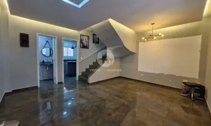 Sobrado com area gourmet com 3 quartos e 2 banheiros à venda, 150 m²