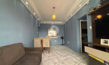 Apartamento à venda, 2 quartos, vila mathias - santos/sp