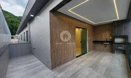 Casa com 3 quartos à venda no Marapé, Santos 