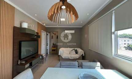 Apartamento à venda, 3 quartos, 1 suíte, 1 vaga, Macuco - Santos/SP