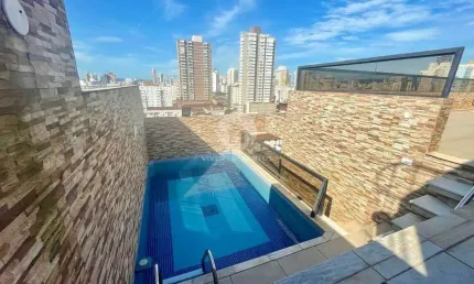 Cobertura Duplex 3 Dormitórios (1 Suíte) - À Venda – Campo Grande – Santos SP