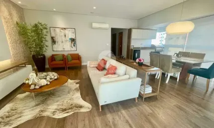 Encantador apartamento 3 Suítes – Mobiliado - Boqueirão – Santos SP