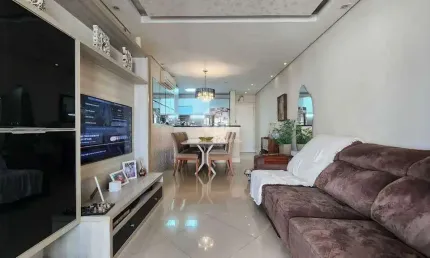 Apartamento à venda, 3 quartos, 2 vagas, ponta da praia - santos/sp