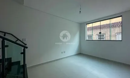 Casa à venda, 2 quartos, 2 suítes, 2 vagas, campo grande - santos/sp