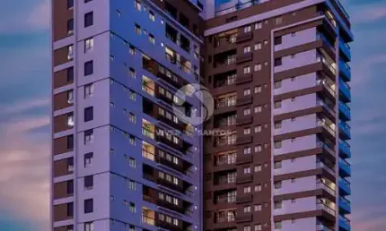 Apartamento à venda, 2 quartos, 2 suítes, 1 vaga, marapé - santos/sp