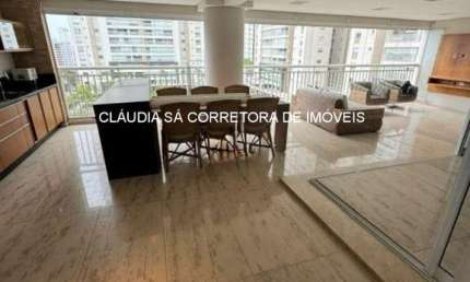 Imperdível oportunidade de adquirir apartamento de luxo no Tatuapé, São Paulo-SP: 4 quartos, 3 suítes, 3 salas, 5 banheiros, 4 vagas, 242m².