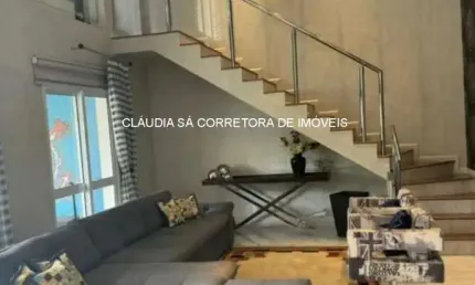 LUXUOSO APARTAMENTO  DUPLEX DE 4 QUARTOS E 4 SUÍTES NO TATUAPÉ, SÃO PAULO-SP: 6 BANHEIROS, 5 VAGAS DE GARAGEM, 315M².