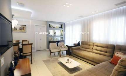 Apartamento à venda em São Paulo-SP, Anália Franco: 3 quartos, 1 suíte, 1 sala, 2 banheiros, 3 vagas, 122m². Aproveite!