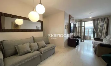 Apartamento com 3 dormitórios e 3 banheiros à venda, 104 m² por r$ 550.000,00 - freguesia de jacarepaguá - rio de janeiro/rj