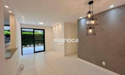 Apartamento Garden com 2 dormitórios à venda, 86 m² por R$ 769.000 -  Rua Omar Bandeira Ramidan Sobrinho -Recreio dos Bandeirantes - Rio de Janeiro/RJ