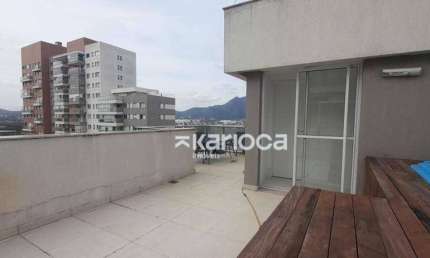 Cobertura com 3 dormitórios à venda, 150 m² por R$ 1.380.000 -  Avenida Embaixador Abelardo Bueno - Barra da Tijuca - Rio de Janeiro/RJ
