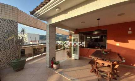 Cobertura com 2 dormitórios à venda, 204 m² por R$ 1.250.000 -   Rua Fortunato de Brito - Freguesia de Jacarepaguá - Rio de Janeiro/RJ