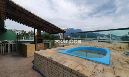 Cobertura com 5 dormitórios à venda, 261 m² por R$ 890.000,00 - Freguesia de Jacarepaguá - Rio de Janeiro/RJ