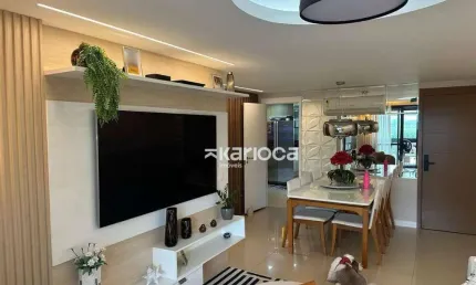 Apartamento com 4 dormitórios à venda, 120 m² por r$ 1.260.000,00 - recreio dos bandeirantes - rio de janeiro/rj