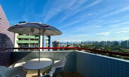 Cobertura com 3 dormitórios à venda, 147 m² por R$ 1.900.000,00 - Barra da Tijuca - Rio de Janeiro/RJ