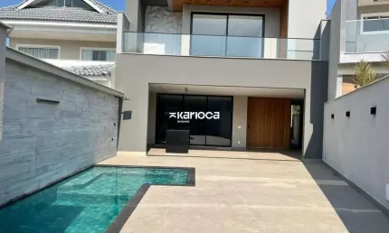 Casa em condomínio fechado com 5 quartos à venda na Estrada Vereador Alceu de Carvalho, 665, Recreio dos Bandeirantes, Rio de Janeiro