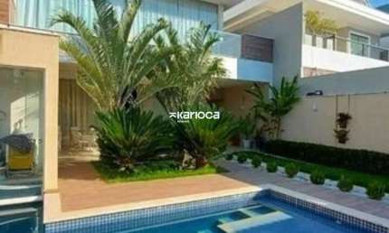 Casa em condomínio fechado com 5 quartos à venda na Estrada Vereador Alceu de Carvalho, 555, Recreio dos Bandeirantes, Rio de Janeiro