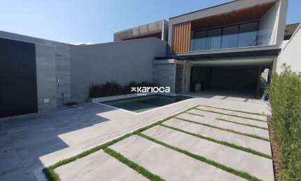 Casa em condomínio fechado com 5 quartos à venda na Avenida Rosauro Estellita, 461, Barra da Tijuca, Rio de Janeiro