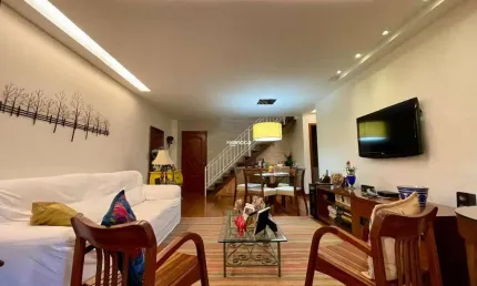 Cobertura freguesia 3 quartos e 4 banheiros, 145 metros