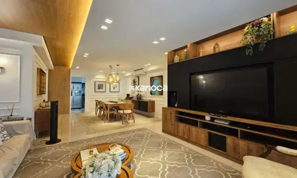 Apartamento Majestic - Sol da manhã - 4 Suítes - 166m² - Barra Olímpica - RJ