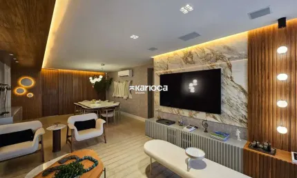 Apartamento majestic -  sol passante - 3 suítes plenas - finamente decorado e reformado - barra olímpica - rj