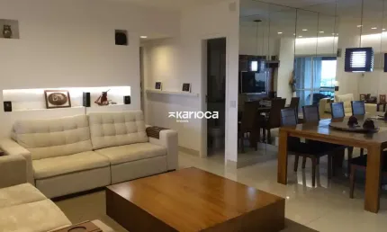 Apartamento com dois quartos + dependência - 110 m - Reserva Jardim