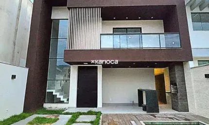 Casa com 4 Suítes em Condomínio Fechado em Vargem Pequena