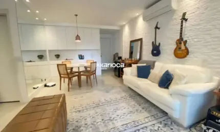 Apartamento maayan - 2 quartos + sala ampliada (original 3 quartos) - 88m² - cidade jardim - barra olímpica - rj