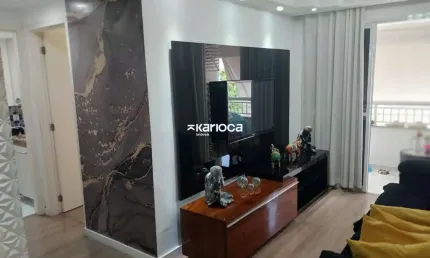 Oportunidade! apto 2 quartos (1 suíte), varanda e lazer completo a 50m do largo do pechincha