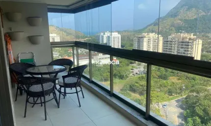 Apartamento exclusivo no choice barra bonita - recreio dos bandeirantes: vista mar, lazer completo e segurança.