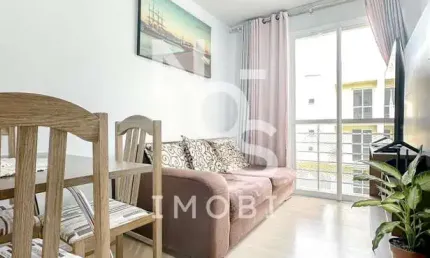 Apartamento mobiliado com 02 dormitórios no bairro união