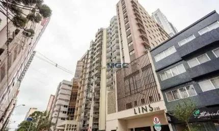 Edificio lins - apartamento studio em centro, curitiba/pr
