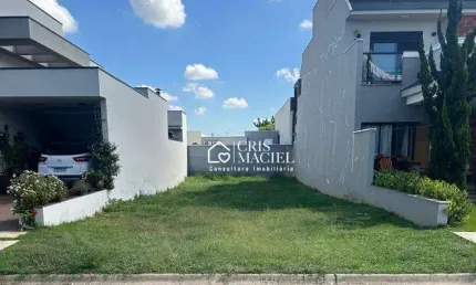 Terreno à venda no condomínio brescia em indaiatuba-sp!